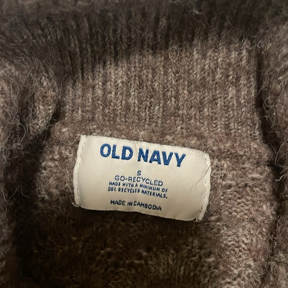 Old navy brown turtleneck sweater small - Picture 4 of 5
